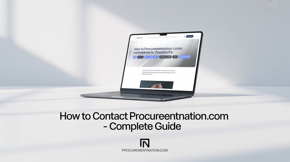 How to Contact ProcurementNation.com – Complete Guide