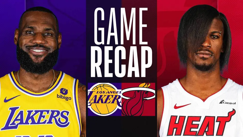 Miami Heat Vs Lakers Match Player Stats Game Recap