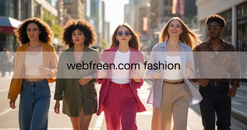 Webfreen.com Fashion: Explore Trends, Tips & Shopping